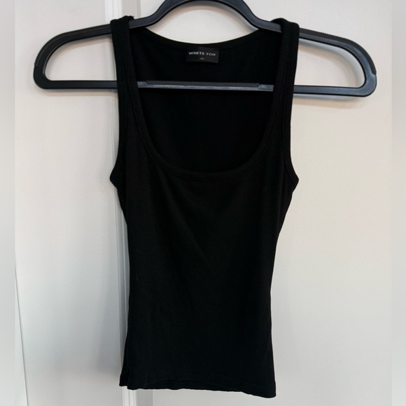 White Fox Boutique Tops - Whitefox Black Tank Top